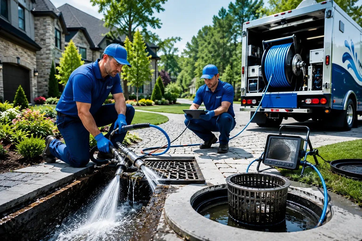 Local outdoor drain cleaning professionals in Sykesville, PA